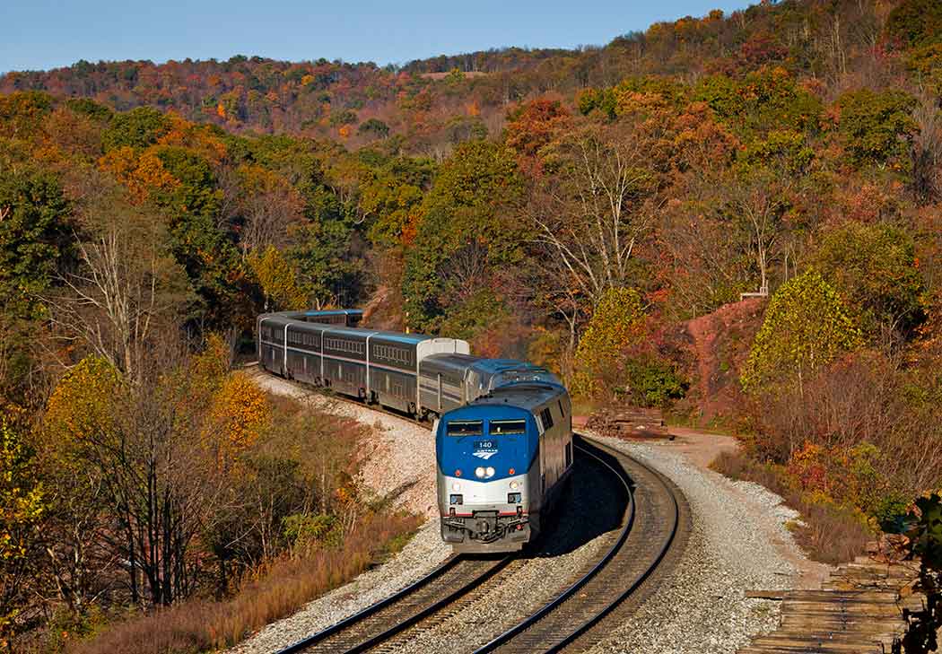 The Best Fall Foliage Train Routes in North America
